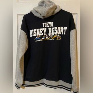 Tokyo Disney Resort Mickey and Friends Hooded Zip Up Jacket /Medium